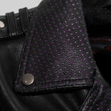 Iris - Women's Motorcycle Leather Jacket - First Manufacturing Company - Flyclothing LLC
