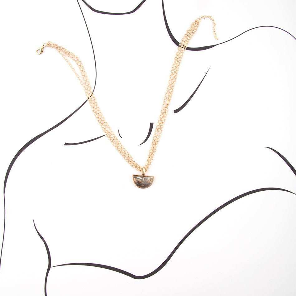 Iron Infused Abalone Necklace - Barse Jewelry - Flyclothing LLC