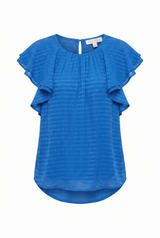 WAVE WHISPERS WOVEN TOP - Flying Tomato - Flyclothing LLC