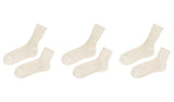 tittimitti® Kids’ 100% Organic Cotton Socks 3-Pack – Ages 5–8, Made in Italy - tittimitti - Flyclothing LLC