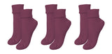 tittimitti® Women’s 100% Organic Combed Cotton Socks 3-Pack – Made in Italy - tittimitti - Flyclothing LLC
