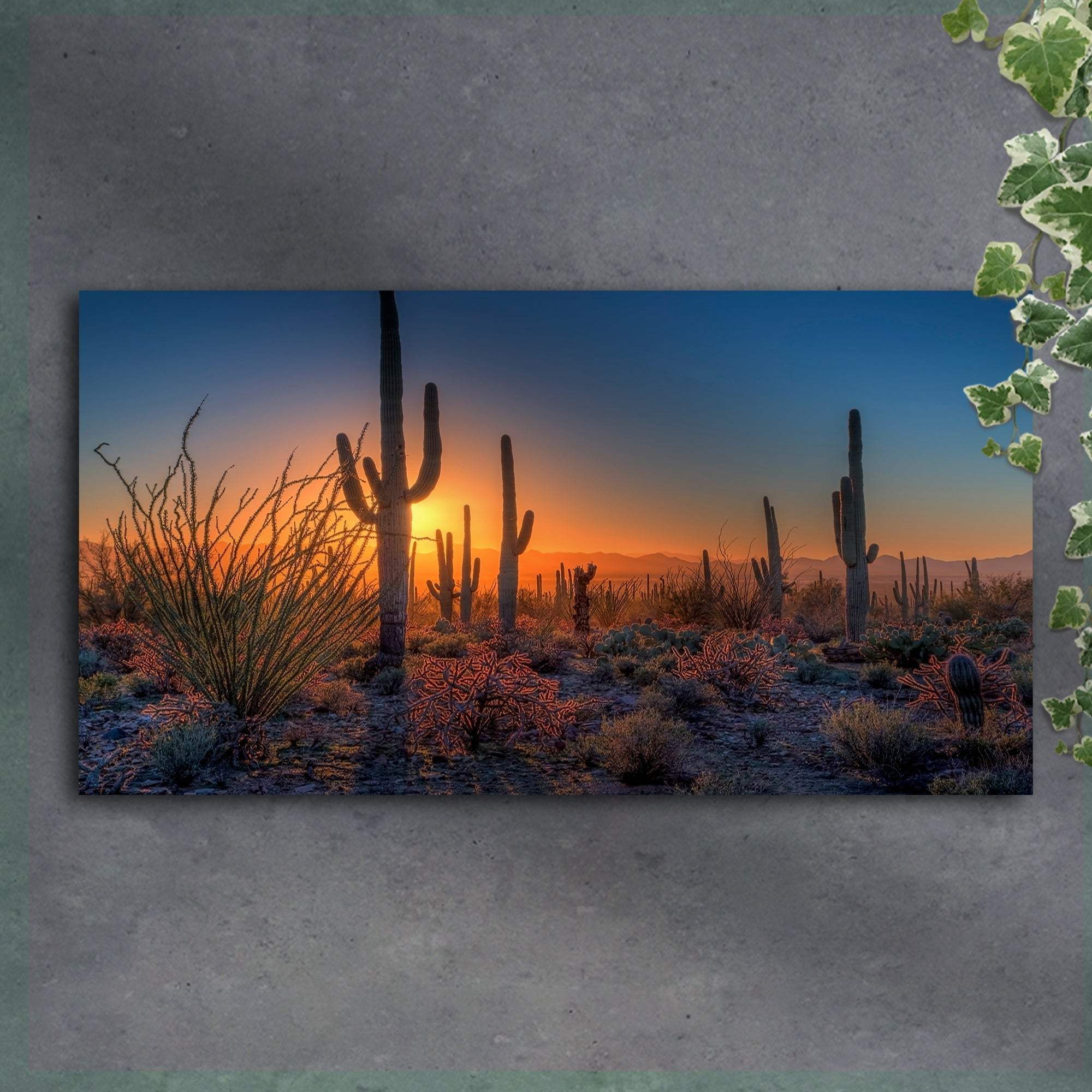 Desert Dusk Canvas Wall Art - Tailored Canvases - Flyclothing LLC