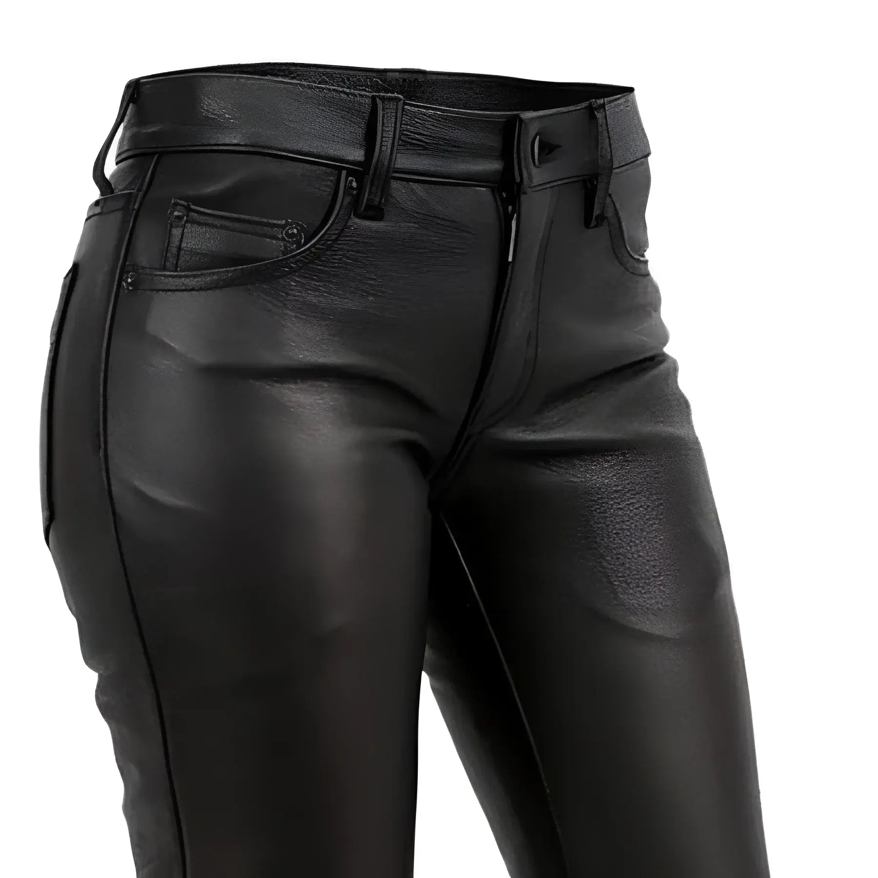 Alexis Women's Leather Pants - First Manufacturing Company - Flyclothing LLC