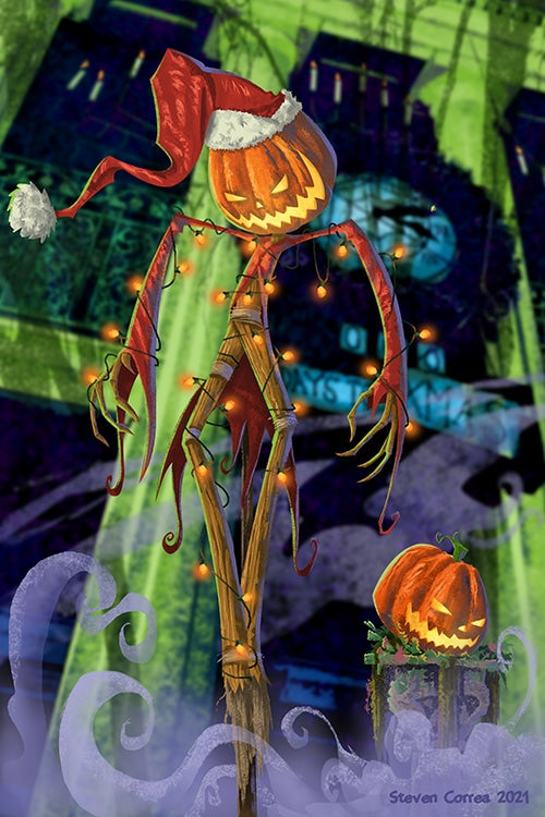 Black Market Art Company The Jack O Lantern Print
