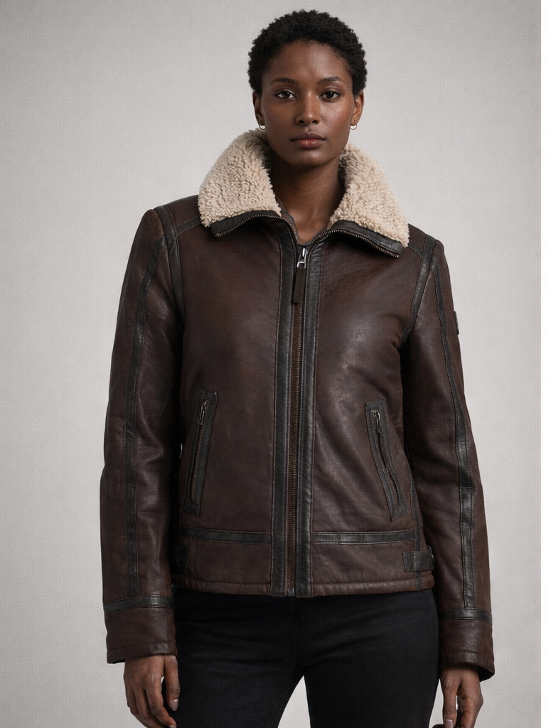 Juneau CF Leather Jacket