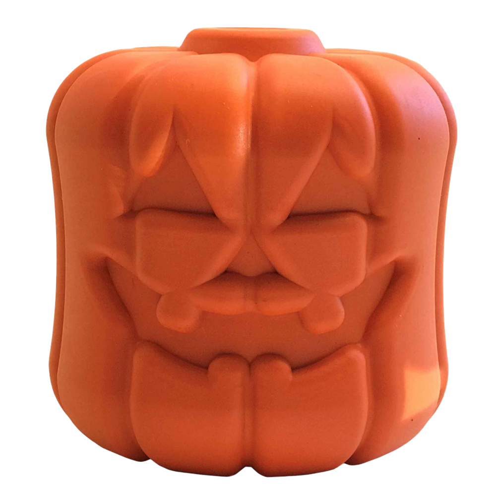 Jack O' Lantern Dog Toy - Durable Halloween Chew Toy for Large Dogs | USA Made - SodaPup/True Dogs, LLC - Flyclothing LLC