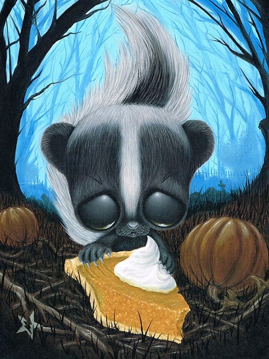 Black Market Art Company Jack Smellington Print