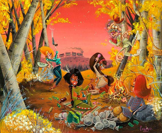 Black Market Art Company Janes Gang Print - Black Market Art Company - Flyclothing LLC