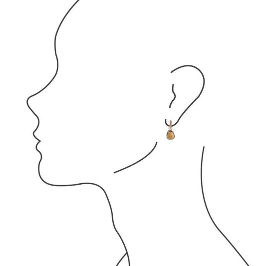 Jasper Roped Earrings - Bronze - Barse Jewelry - Flyclothing LLC