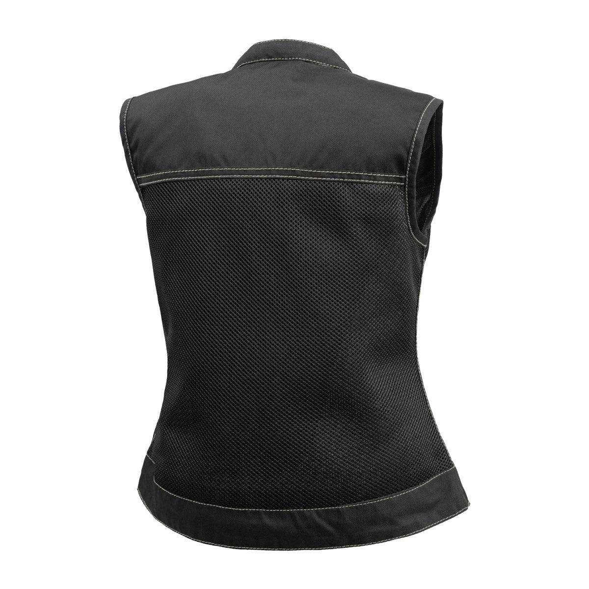 Jessica Moto Mesh Women's Motorcycle Vest - First Manufacturing Company - Flyclothing LLC