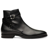 45-600-BLK Jodphur Italian Calfskin Boot, Black - Zelli Italia - Flyclothing LLC