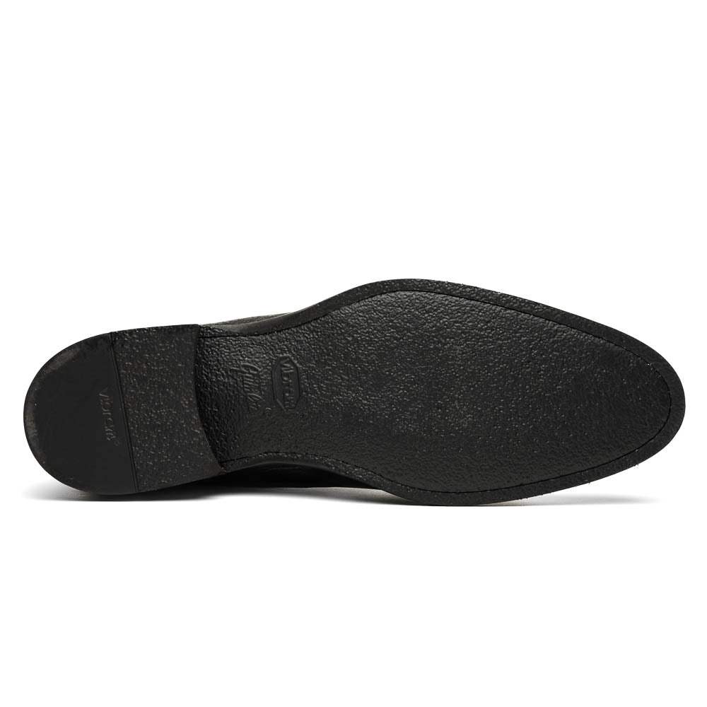 45-600-BLK Jodphur Italian Calfskin Boot, Black - Zelli Italia - Flyclothing LLC