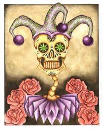 Black Market Art Company Joker Londis Print - Black Market Art Company - Flyclothing LLC