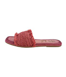 Juana Woven Sandals in Pink - Naughty Monkey - Flyclothing LLC