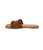Juana Woven Sandals in Tan - Naughty Monkey - Flyclothing LLC