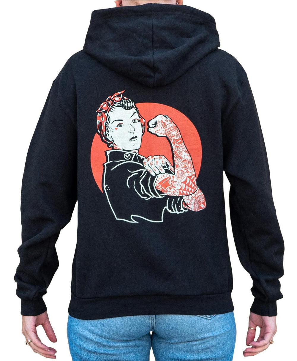 Black Market Art Company We Can Do It Women's Zip Hoodie