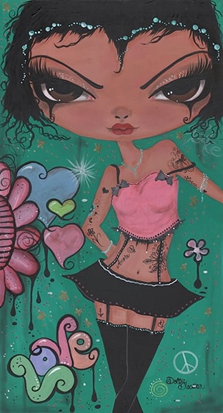 Black Market Art Company Just One of Those Days Print