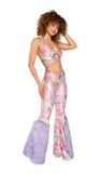 J Valentine Faux Fur Bell-Bottom Pant - J. Valentine - Flyclothing LLC
