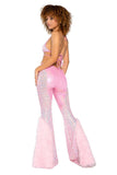 J Valentine Crushed Candy Sequin Halter Top - J. Valentine - Flyclothing LLC