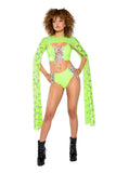 J Valentine Sequin Drop Sleeve Shrug - J. Valentine - Flyclothing LLC