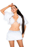 J. Valentine Light-Up Faux Fur Shrug - J. Valentine - Flyclothing LLC