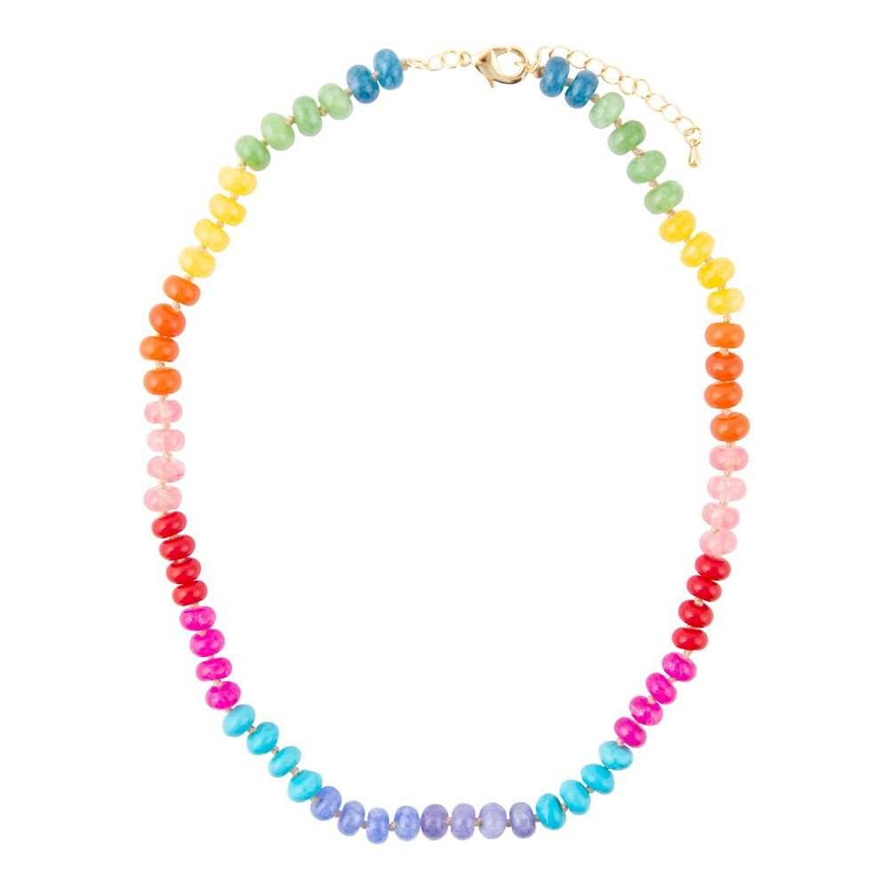 Kaleidoscope Multistone Strand Necklace - Barse Jewelry - Flyclothing LLC