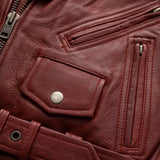 Katy - Women's Leather Jacket - BHBR - First Manufacturing Company - Flyclothing LLC