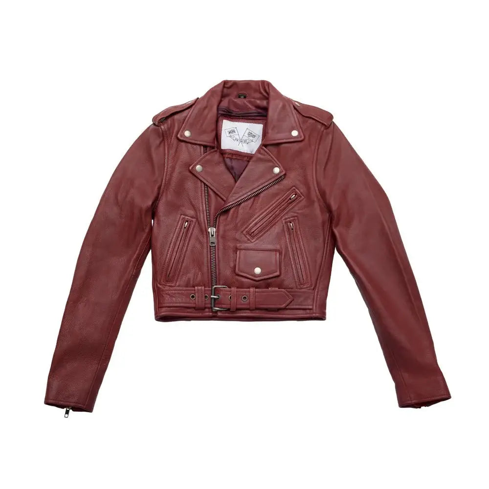 Katy - Women's Leather Jacket - BHBR - First Manufacturing Company - Flyclothing LLC