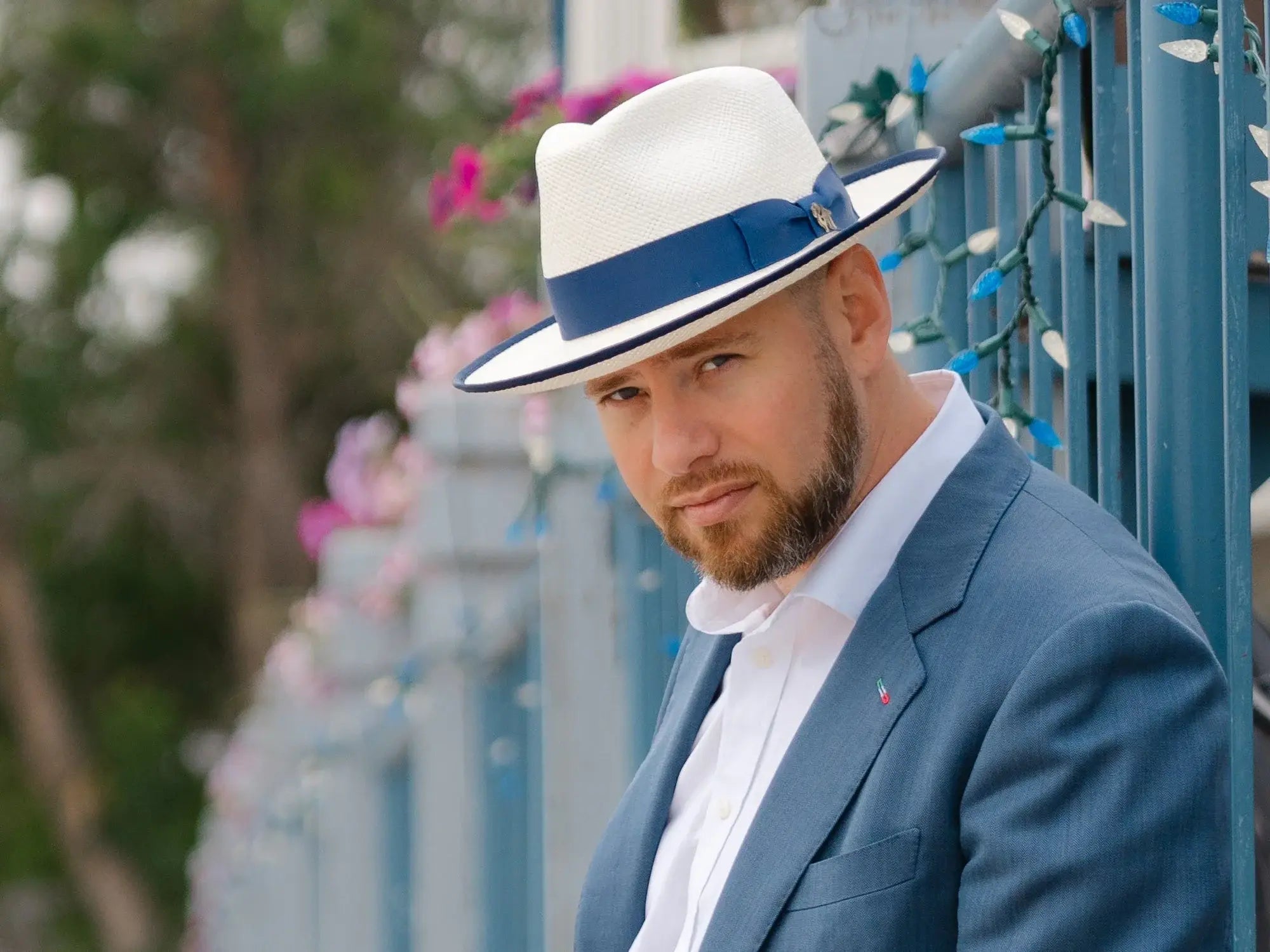 Panama Hat Kellan - Elegant and classic - Bigalli Hats USA - Flyclothing LLC