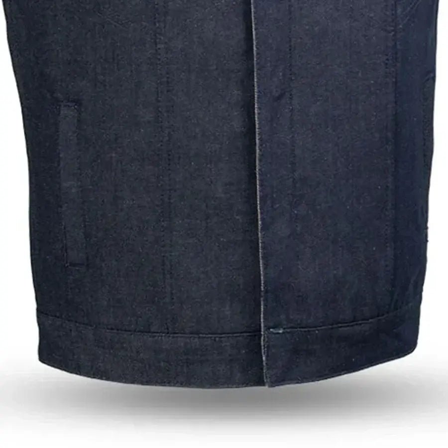 Kershaw Men's Motorcycle Denim Vest - First Manufacturing Company - Flyclothing LLC