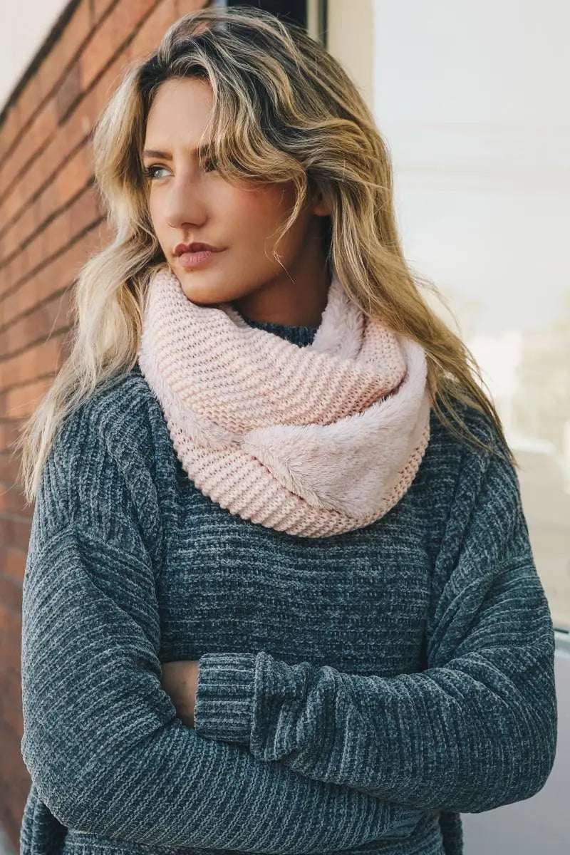 Knit Infinity Scarf - Boho Clothing and Accessories - Flyclothing LLC