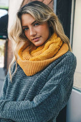 Knit Infinity Scarf - Boho Clothing and Accessories - Flyclothing LLC