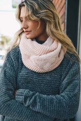 Knit Infinity Scarf - Boho Clothing and Accessories - Flyclothing LLC