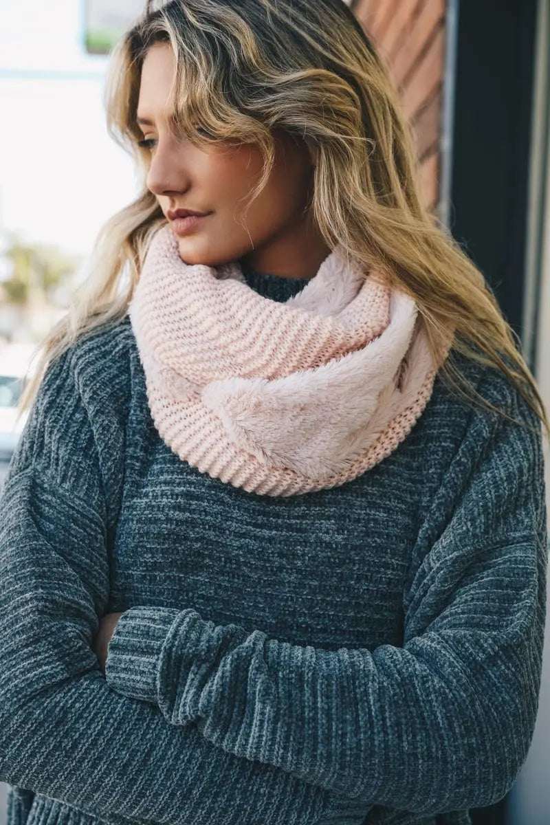 Knit Infinity Scarf - Boho Clothing and Accessories - Flyclothing LLC