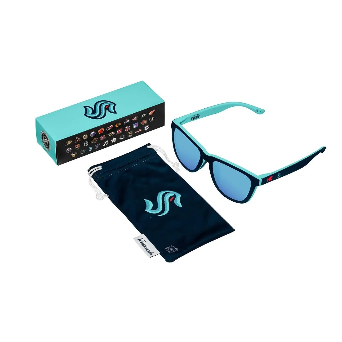 Seattle Kraken - Knockaround - Flyclothing LLC