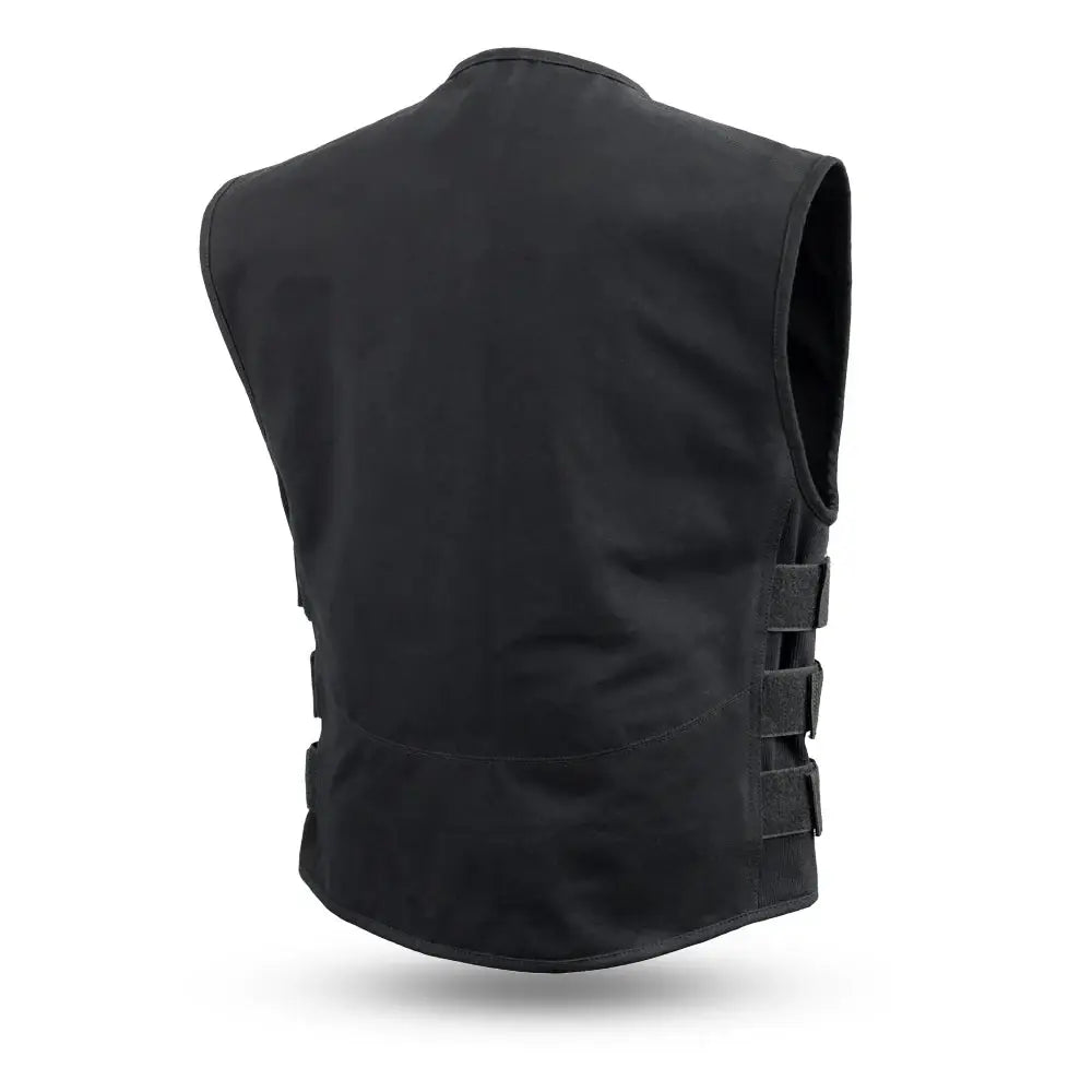 Knox - Men's Motorcycle Swat Style 20oz. Canvas Vest - First Manufacturing Company - Flyclothing LLC