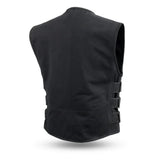 Knox - Men's Motorcycle Swat Style 20oz. Canvas Vest - First Manufacturing Company - Flyclothing LLC