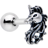 16G 1/4 Majestic Unicorn Cartilage Tragus Earring - BodyCandy - Flyclothing LLC