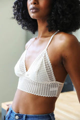 Lace Boho Racerback Bralette