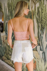 Lace Longline Corset Bralette - Boho Clothing and Accessories - Flyclothing LLC