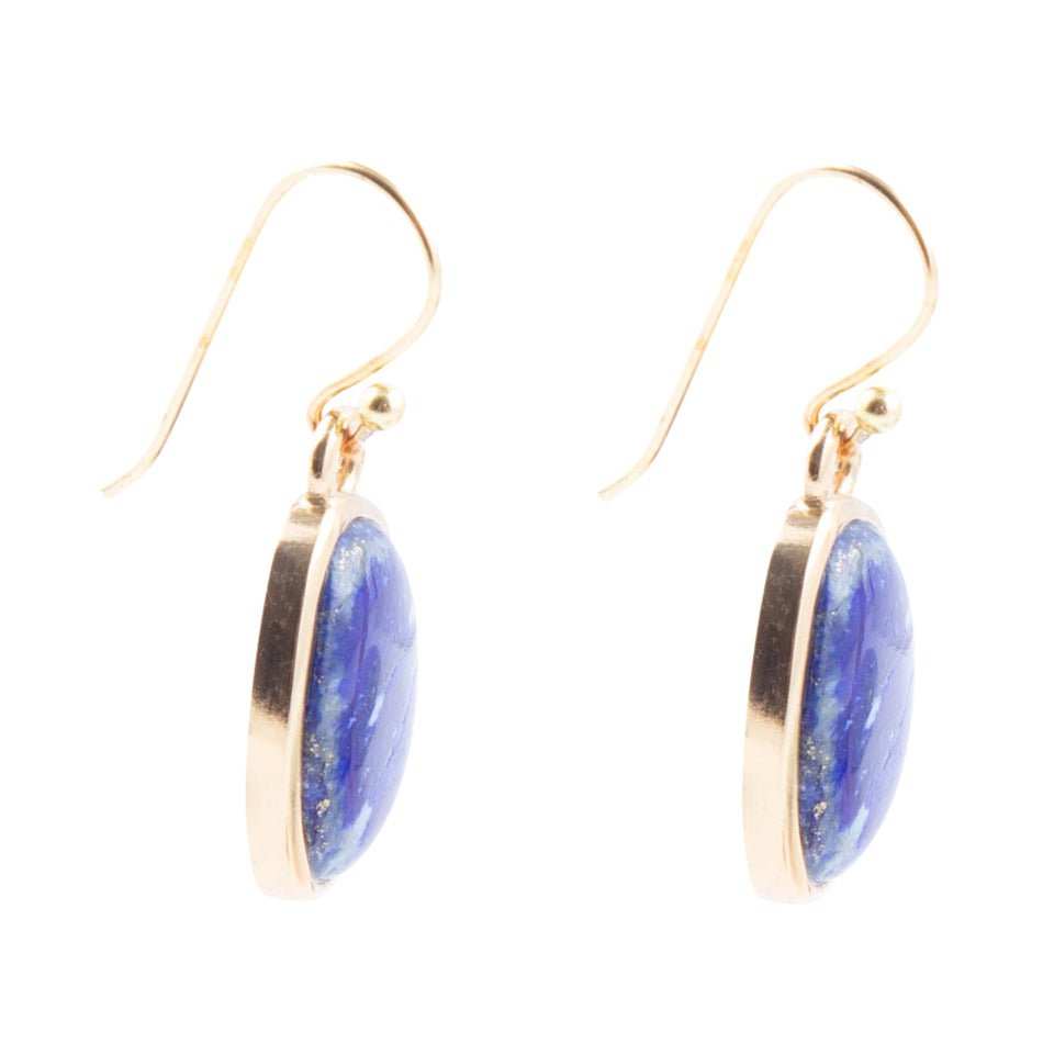 Lapis and Bronze Earrings - Barse Jewelry - Flyclothing LLC