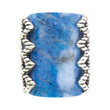 Blue Lapis Slice and Sterling Silver Ring - Barse Jewelry