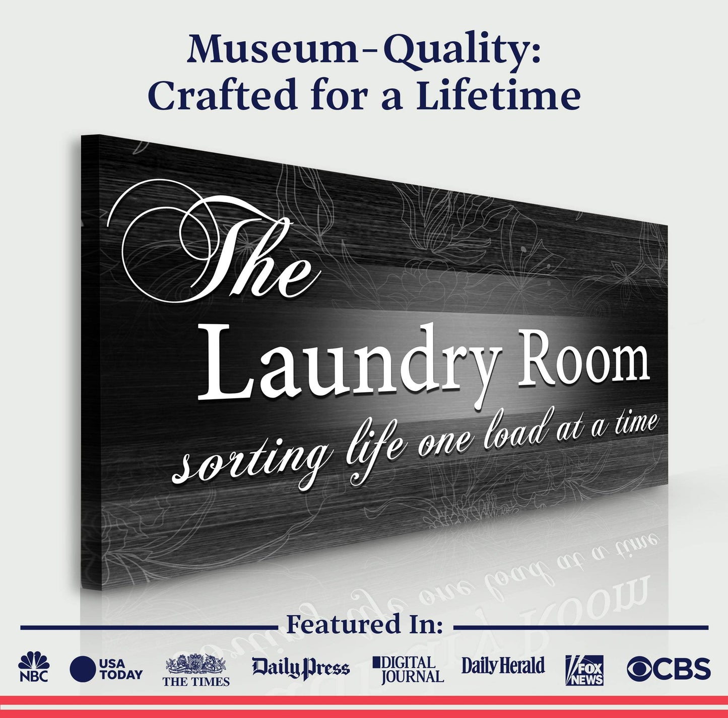 The Laundry Room Sign II - Tailored Canvases - Flyclothing LLC