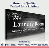 The Laundry Room Sign II - Tailored Canvases - Flyclothing LLC