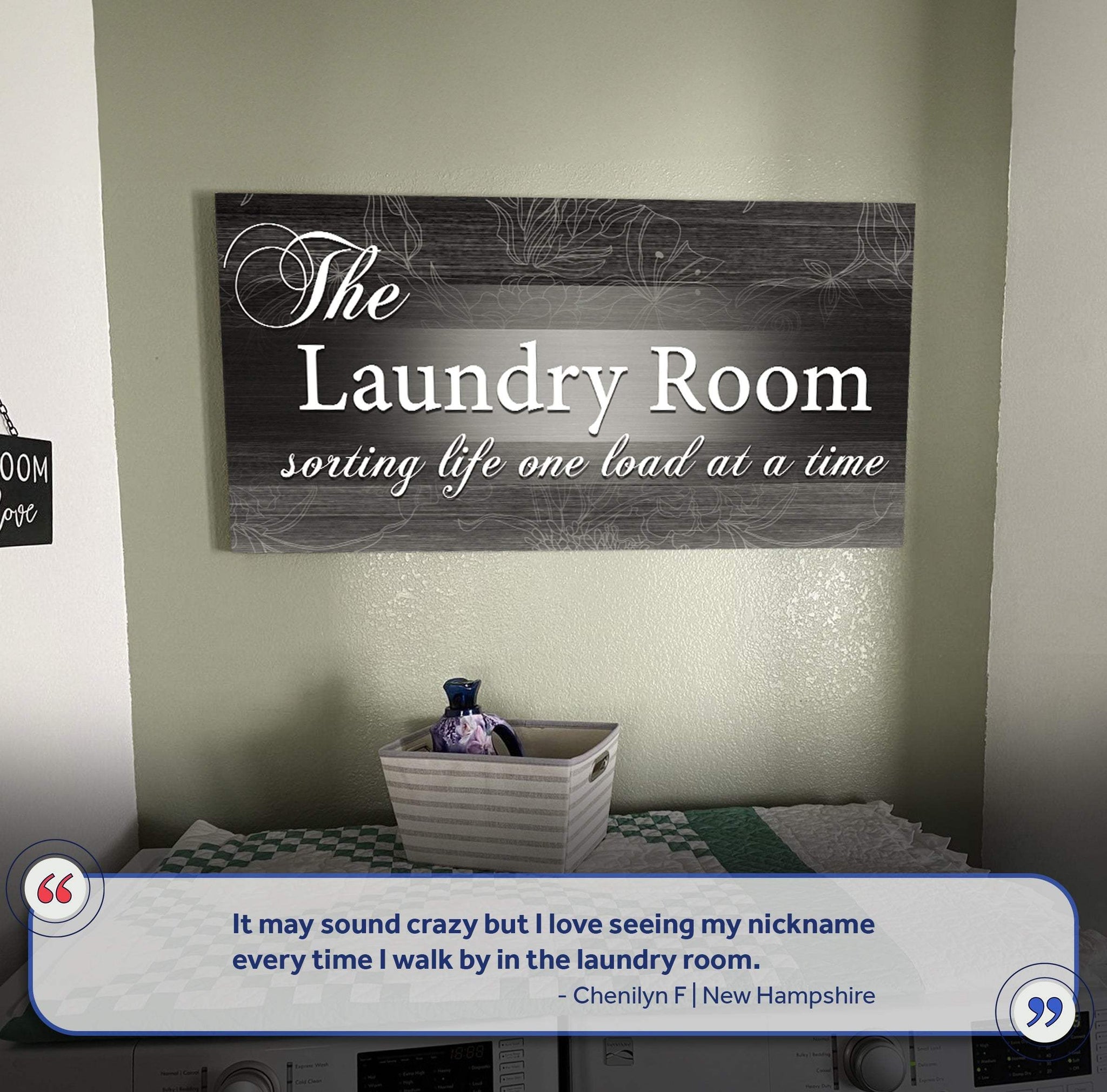 The Laundry Room Sign II - Tailored Canvases - Flyclothing LLC