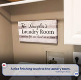 The Laundry Room Sign - Tailored Canvases - Flyclothing LLC