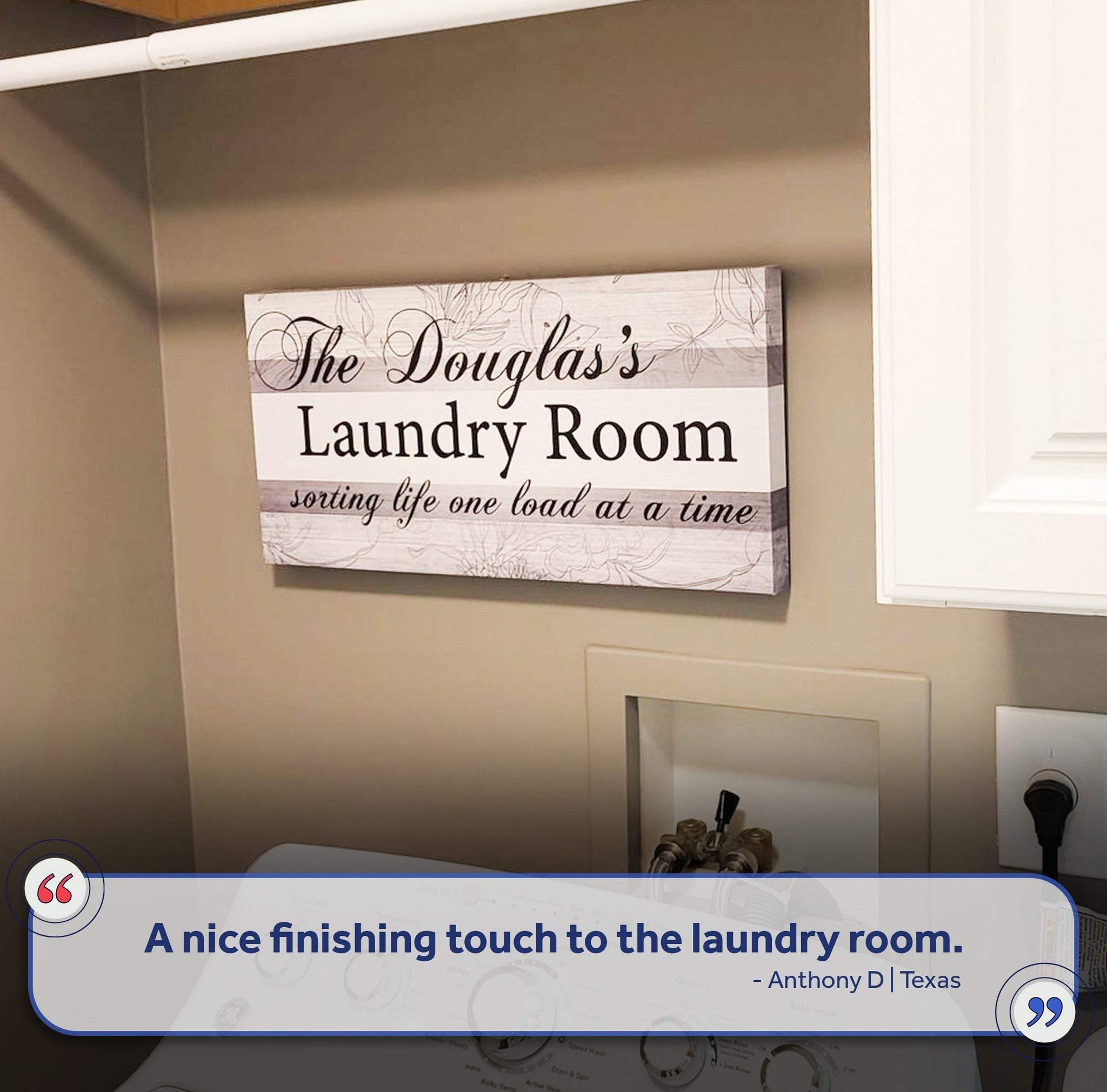 The Laundry Room Sign - Tailored Canvases - Flyclothing LLC