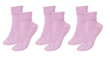 tittimitti® Women’s 100% Organic Combed Cotton Socks 3-Pack – Made in Italy - tittimitti - Flyclothing LLC