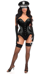 Daisy Corsets Lavish 5 PC Under Arrest Cop Police Corset Costume - Daisy Corsets