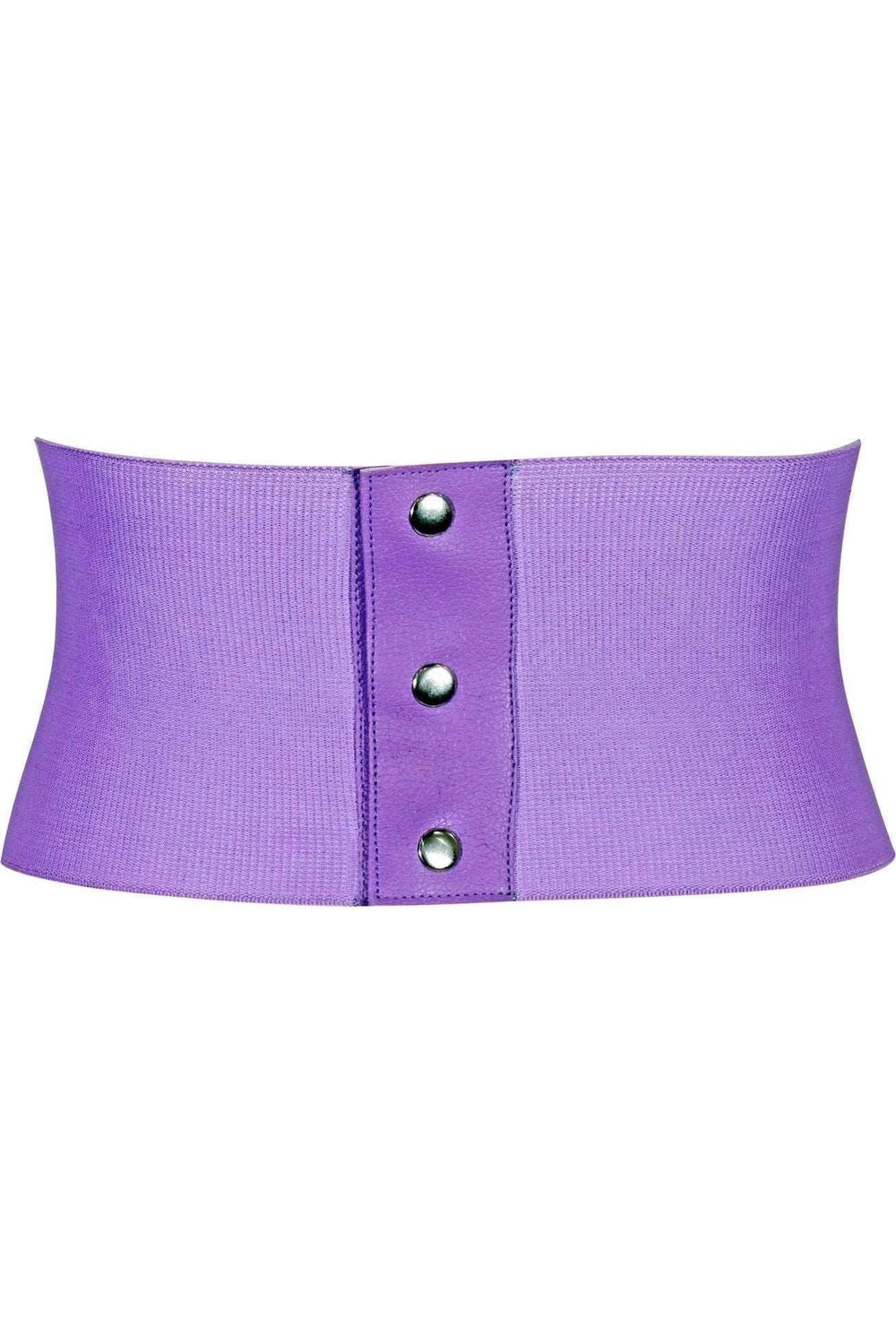 Daisy Corsets Lavish Lavender Brocade Corset Belt Cincher - Daisy Corsets - Flyclothing LLC